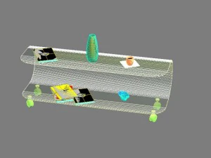 coffee table 2 max 2011 3D Model