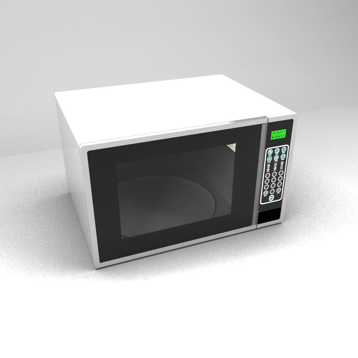 microwave max 2011 3D Model .c4d .max .obj .3ds .fbx .stl .blend 
