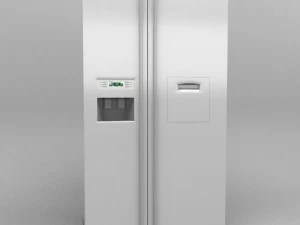 холодильник кухня 3D Модель