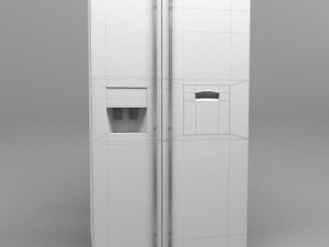 refrigerator kitchen 3D 모델