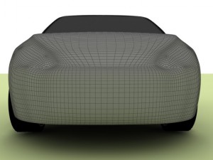 seat leon low poly Modèle 3D
