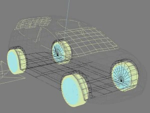 seat leon low poly 3D Model