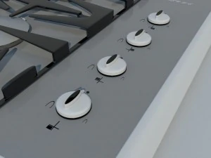 stove 2 max 2011 3D Model