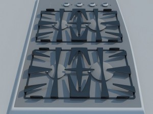stove 2 max 2011 3D Модель