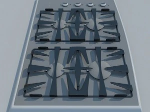 stove 2 max 2011 3D Model