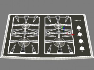 stove 2 max 2011 3D Модель