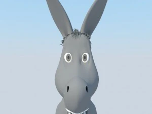 donkey cartoon max 2011 3D Model