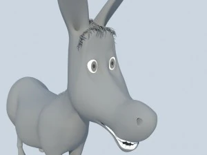 donkey cartoon max 2011 3D Model