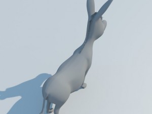donkey cartoon max 2011 Modelo 3D