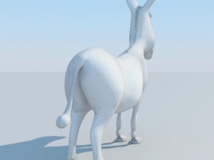donkey cartoon max 2011 Modelo 3D