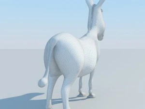 donkey cartoon max 2011 3D Model
