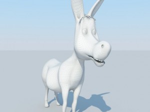 donkey cartoon max 2011 Modelo 3D