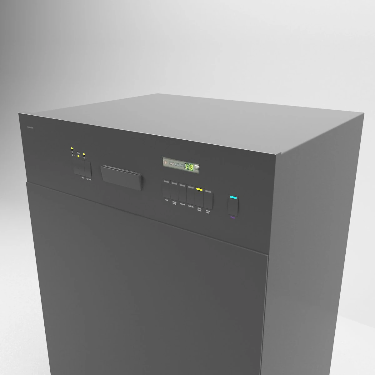 dishwasher max 2011 3D Model .c4d .max .obj .3ds .fbx .stl .blend 