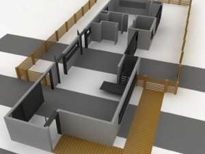 house 2 max 2008 3D Model
