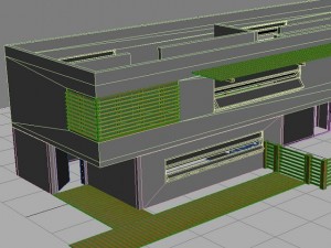 house 2 max 2008 3D Model