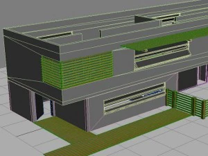 house 2 max 2008 3D Model