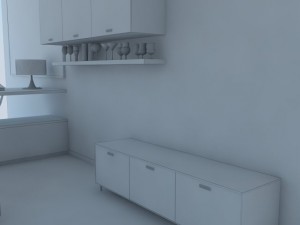 kitchen modern 2 max 2011 Model 3D