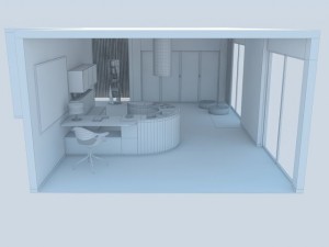 kitchen modern 2 max 2011 Model 3D