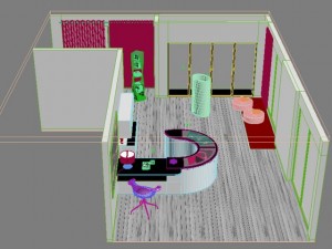 kitchen modern 2 max 2011 Model 3D