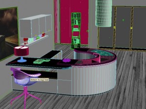 kitchen modern 2 max 2011 Model 3D