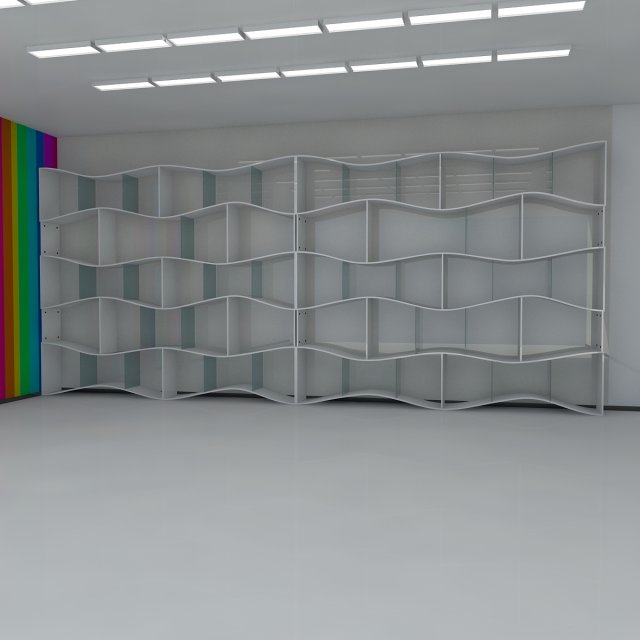 bookshelf 5 max 2011 Modelo 3D .c4d .max .obj .3ds .fbx .stl .blend 
