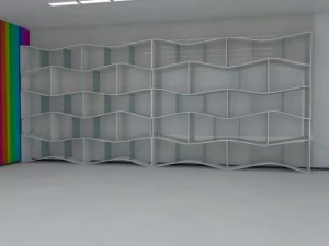 bookshelf 5 max 2011 3D Model