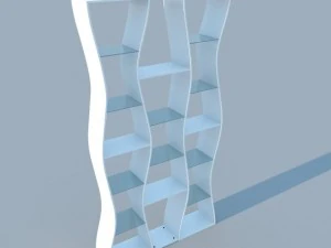 bookshelf 5 max 2011 3D Model