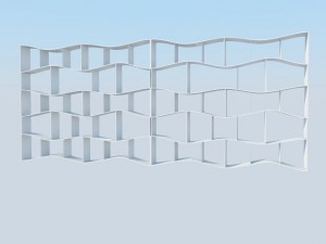 bookshelf 5 max 2011 Modelo 3D