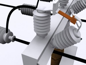 electrical post max 2010 3Dモデル