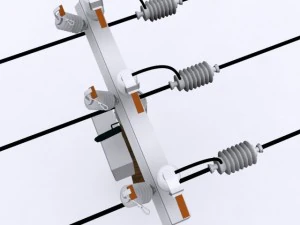 electrical post max 2010 3D Model