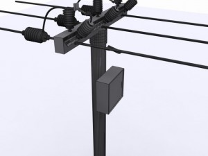 electrical post max 2010 3Dモデル