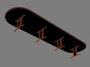 meeting table max 2011 3D Model