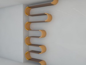 bookshelf 8 max 2011 3D Model