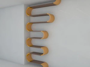 bookshelf 8 max 2011 3D Model