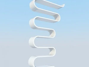 bookshelf 8 max 2011 3D Model