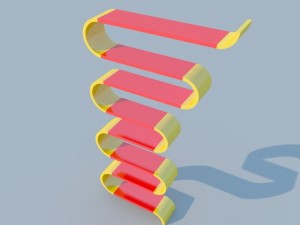 bookshelf 8 max 2011 Modelo 3D