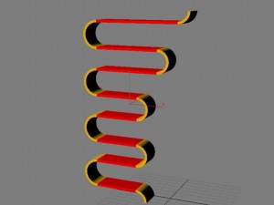 bookshelf 8 max 2011 Modelo 3D