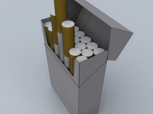 bo&icirc;te &agrave; cigarettes max 2011 Modèle 3D