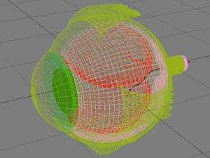 &oelig;il Modèle 3D