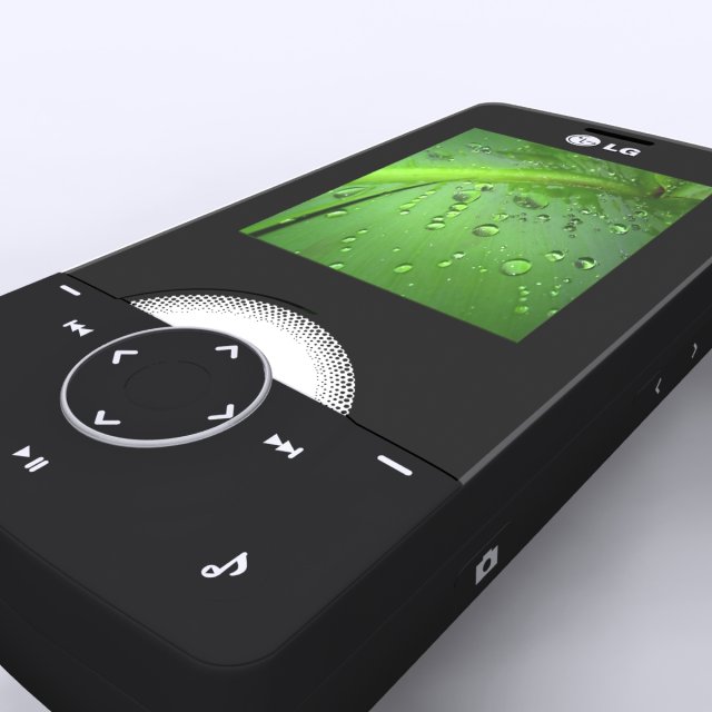 lg km500 cell phone 3Dモデル .c4d .max .obj .3ds .fbx .stl .blend 