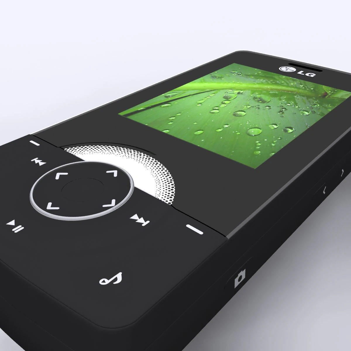 lg km500 cell phone 3D Model .c4d .max .obj .3ds .fbx .stl .blend