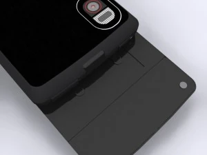lg km500 cell phone 3D Model