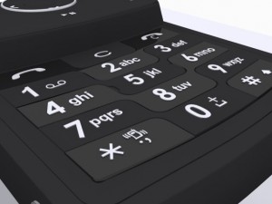 lg km500 cell phone 3Dモデル