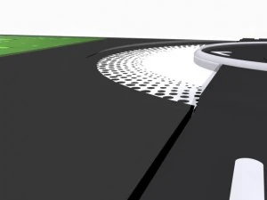 lg km500 cell phone 3D Model