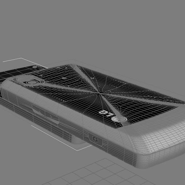 Download lg km500 cell phone 3D Model