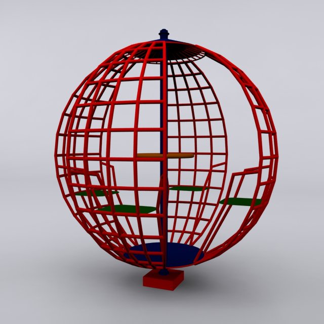 playgroundsphere max 2011 3D Модель .c4d .max .obj .3ds .fbx .stl .blend 