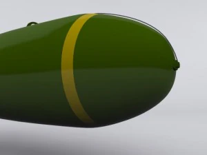 bomb world war ii max 2011 3D Model