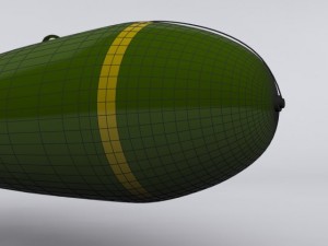 bomb world war ii max 2011 Modelo 3D