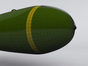 bomb world war ii max 2011 3D Model