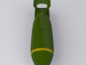 bomb world war ii max 2011 Modelo 3D
